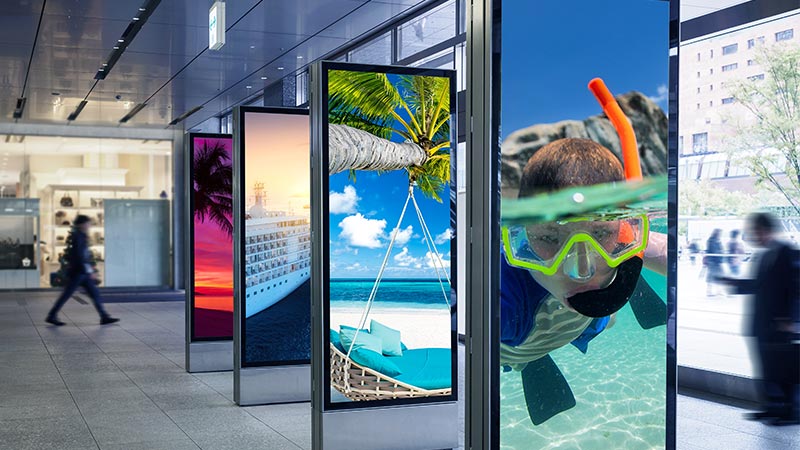 Traditional and Digital Signages
                | Alfa Six Media and Management Bahrain